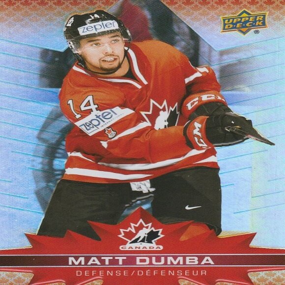 Matt Dumba Hockey Card Collection - 4 Card Set - 3 Wild 1 Team Canada - Picture 5 of 5